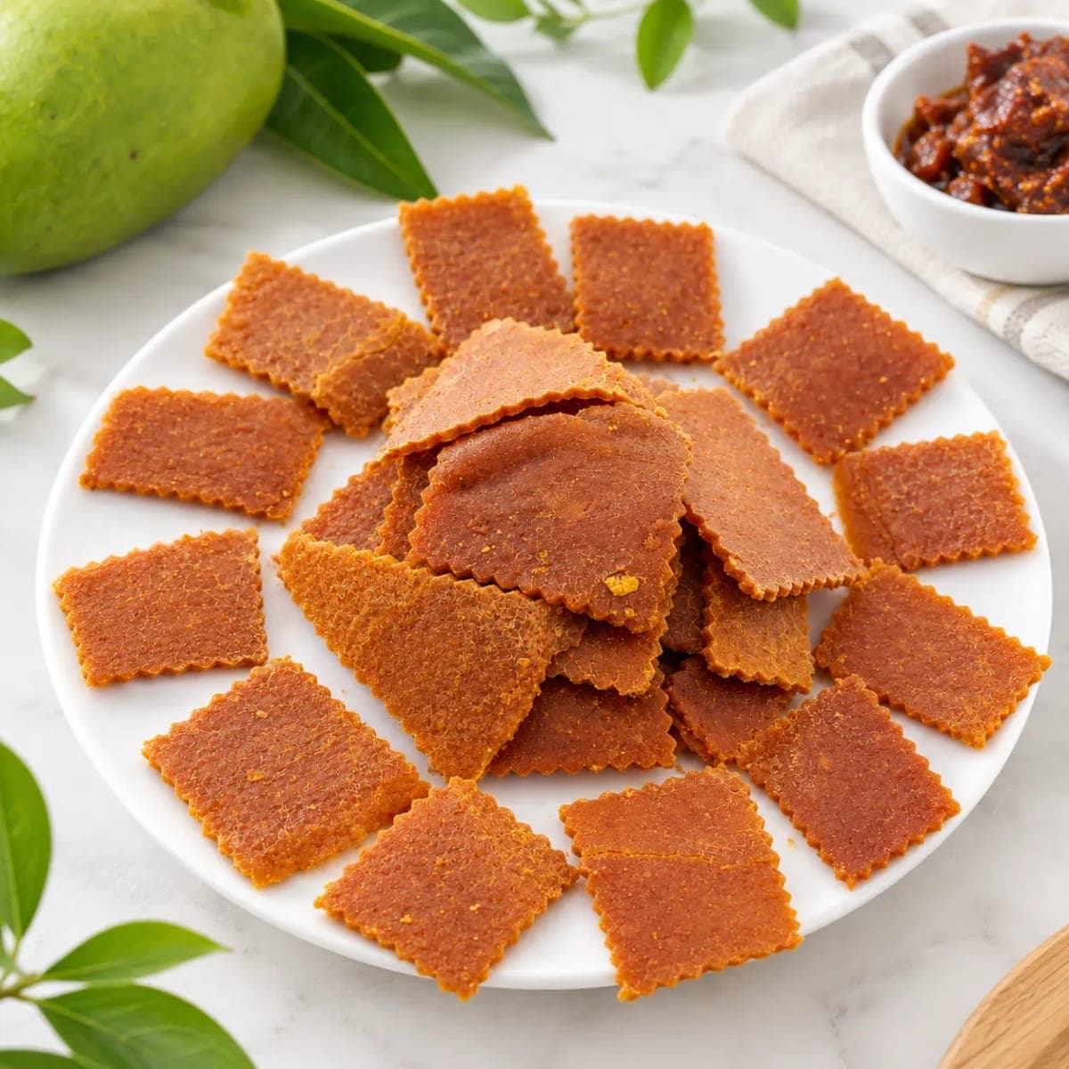 শুকনা মিষ্টি আমসত্ত্ব 500gm